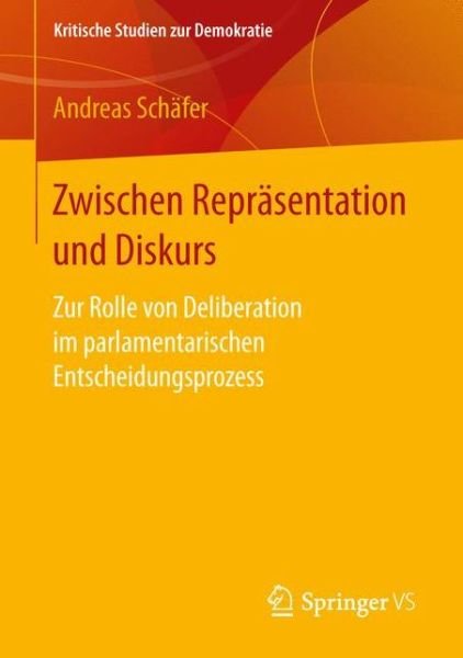 Cover for Schäfer · Zwischen Repräsentation und Dis (Buch) (2016)