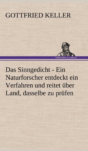 Das Sinngedicht - Gottfried Keller - Bøger - TREDITION CLASSICS - 9783847253426 - 11. maj 2012