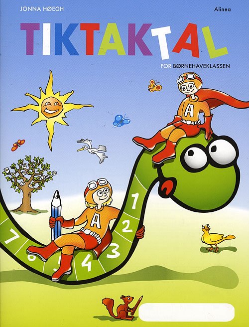 Cover for Jonna Høegh · Matematik-Tak: Matematik-Tak, Tik-Tak Tal (Bok) [1. utgave] (2008)