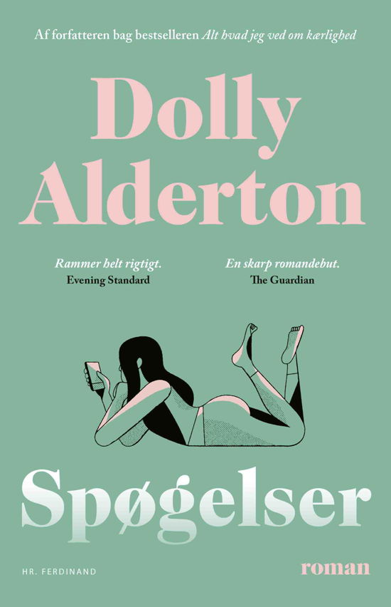 Cover for Dolly Alderton · Spøgelser (Sewn Spine Book) [1.º edición] (2021)