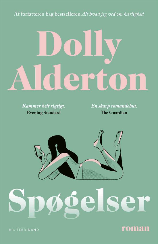 Cover for Dolly Alderton · Spøgelser (Sewn Spine Book) [1th edição] (2021)
