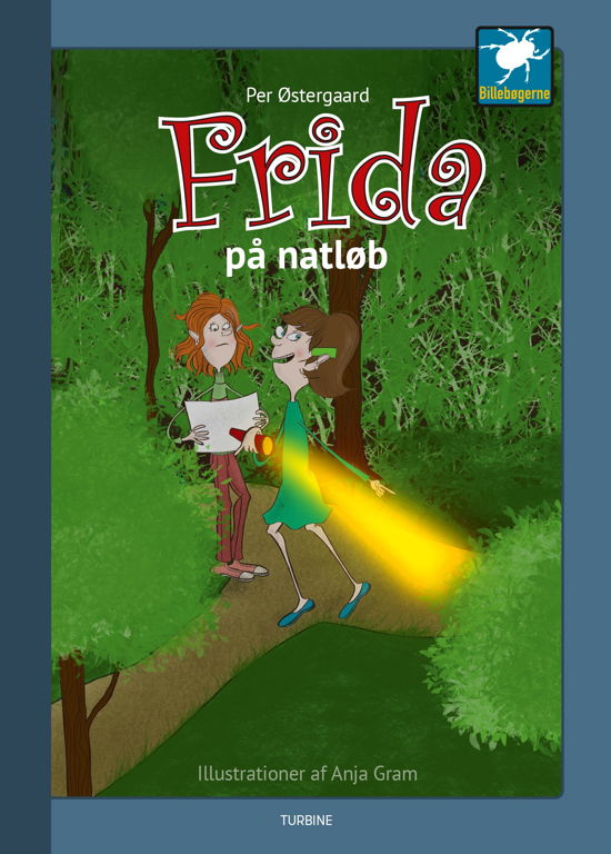 Billebøgerne: Frida på natløb - Per Østergaard - Bøker - Turbine - 9788740663426 - 5. august 2020