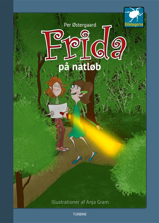 Billebøgerne: Frida på natløb - Per Østergaard - Libros - Turbine - 9788740663426 - 5 de agosto de 2020