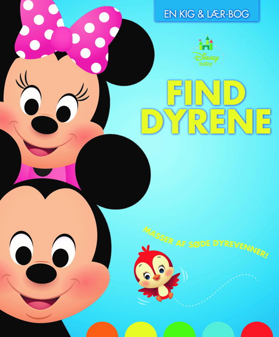 Cover for Karrusel Forlag · Disney Baby: Disney Baby Find dyrene (Papbog) [1. udgave] (2018)