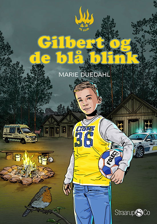 Cover for Marie Duedahl · 4.a på lejr: Gilbert og de blå blink (Hardcover Book) [1st edition] (2025)