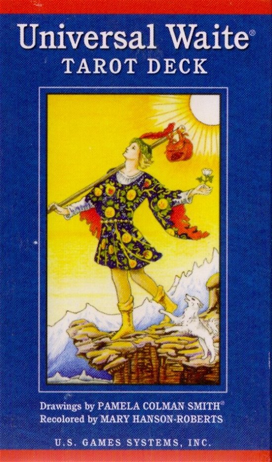 Cover for Rider Waite · Universal Waite Tarot kort Engelsk (Bok) [1. utgave] (1990)