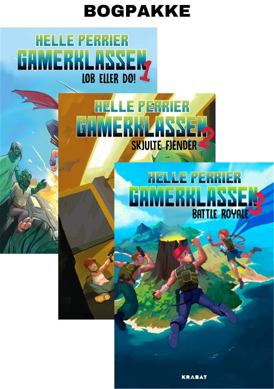 Cover for Helle Perrier · Gamerklassen: Gamerklassen trilogi (Hardcover Book) [1.º edición] (2024)