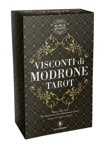 Cover for Lo Scarabeo · Visconti Modrone Tarot - Museum Quality (Oracle cards) (2020)