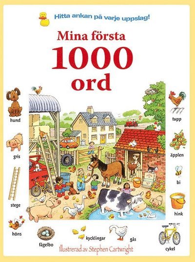 Mina första 1000 ord - Heather Amery - Books - Tukan förlag - 9789177831426 - March 12, 2018