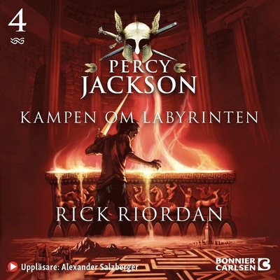 Cover for Rick Riordan · Percy Jackson: Kampen om Labyrinten (Hörbuch (MP3)) (2021)