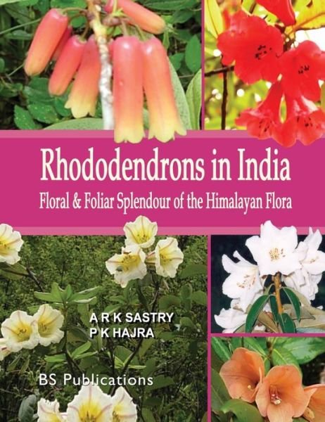 Cover for A K S Sastry · Rhododendrons in India: Floral &amp; Foliar Splendour of the Himalayan Flora (Hardcover Book) (2015)