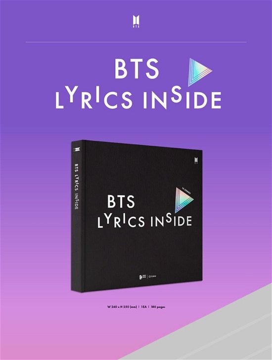 Cover for BTS · Lyrics Inside (Book) (2022)