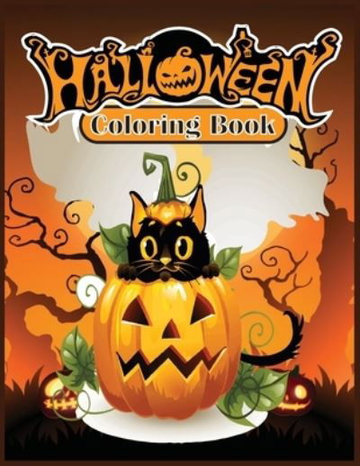 Cover for Farabi Foysal · Halloween Coloring Book: Happy Halloween Coloring Book for Toddlers (Halloween Books for Kids) (Pocketbok) (2021)
