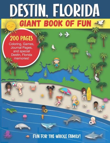 Cover for Bass And Pike Press · Destin, Florida Giant Book of Fun (Paperback Book) (2020)