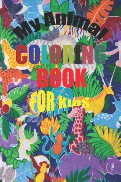 Cover for Sega Books · My animal coloring book for kids (Pocketbok) (2020)