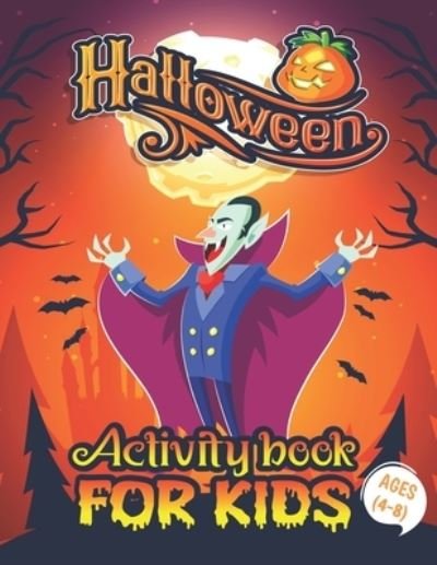 Cover for Parth Madhov · Halloween Activity Books For Kids 4-8 (Paperback Bog) (2020)