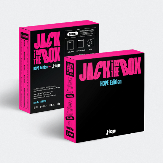 Jack In The Box - J-HOPE (BTS) - Musique - Big Hit Entertainment - 9951148920426 - 18 août 2023