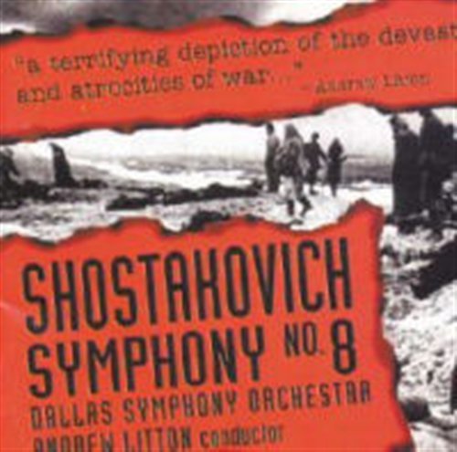 Symphony No.8 Op.65 - D. Shostakovich - Música - DELOS - 0013491320427 - 13 de julho de 1998