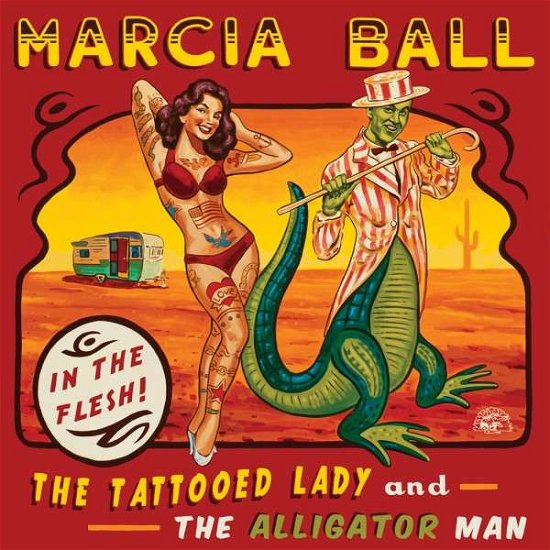 Tattooed Lady And The Alligator Man - Marcia Ball - Musik - ALLIGATOR - 0014551496427 - 23. september 2014