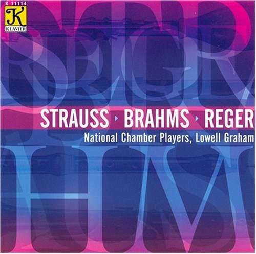 Cover for Nat'l Chamber Players / Graham / Strauss / Reger · Strauss Reger Brahms (CD) (2001)