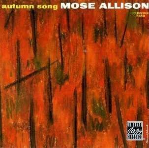 Cover for Mose Allison · Autumn Song (CD) (1996)