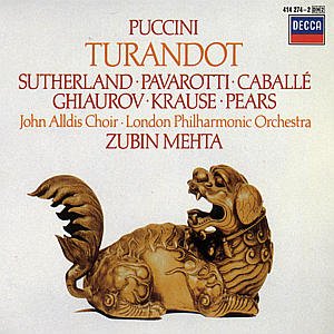 Turandot - Puccini / Sutherland / Pavarotti / Mehta - Musique - DECCA - 0028941427427 - 25 octobre 1990