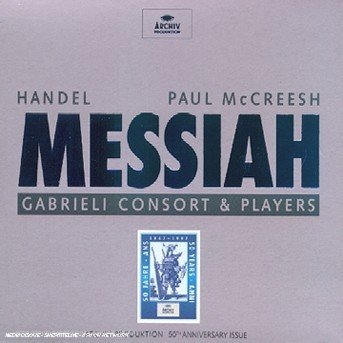 Cover for Mccreesh P. / Gabrieli Consort · Handel: Messiah (CD) [Authentic edition] (2001)