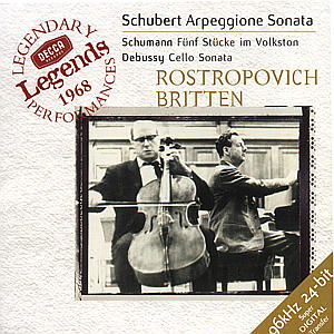 Arpeggione Sonate - Schubert / Schumann / Debussy - Musik - DECCA - 0028946097427 - 30. juni 1990