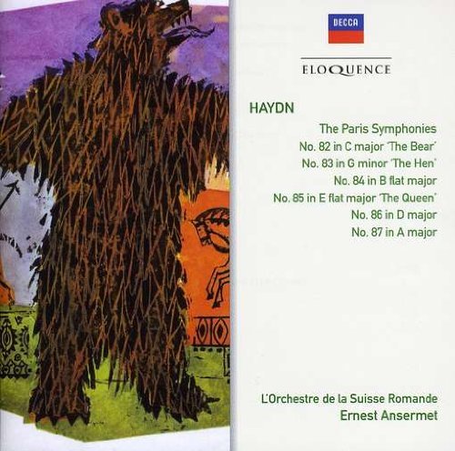 Cover for Ernest Ansermet · Haydn: Paris Symphonies Nos.82-87 (CD) (2009)