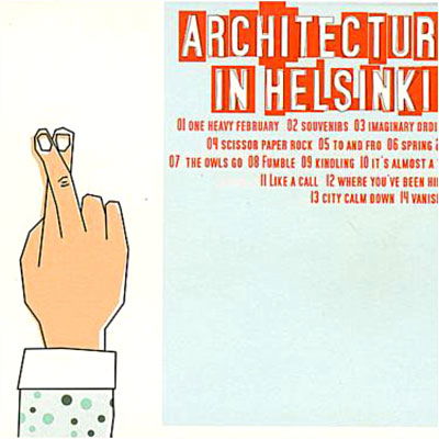 Cover for Architecture in Helsinki · Fingers Crossed (CD) (2004)