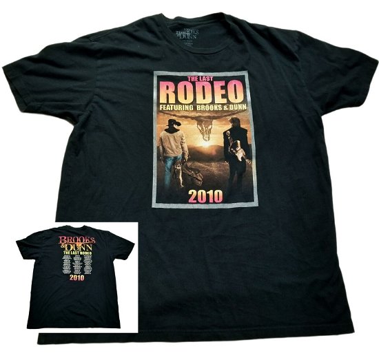 Cover for Brooks &amp; Dunn · Last Rodeo 2010 (Xxl) (T-shirt) (2020)