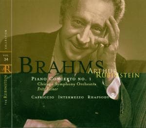 Cover for Rubinstein Arthur · Brahms: Piano Concerto N. 1 - (CD) (2004)