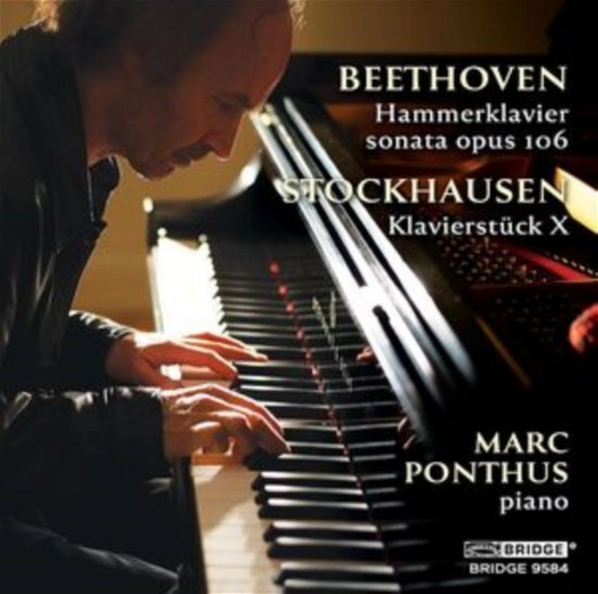Cover for Marc Ponthus · Ponthus Plays Beethoven And Stockhausen (CD) (2023)