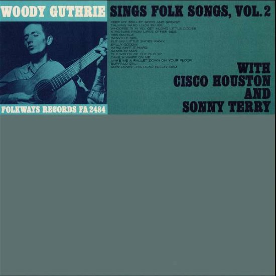 Cover for Woody Guthrie · Woody Guthrie Sings Folk Songs Vol. 2 (CD) (2012)