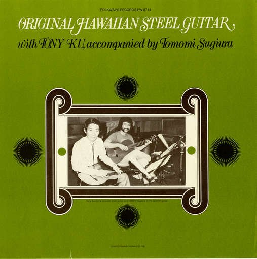 Original Hawaiian Steel Guitar - Tony Ku - Musiikki - Folkways Records - 0093070871427 - keskiviikko 30. toukokuuta 2012