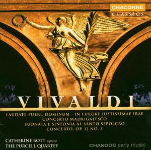 Laudate Pueri / in Furore Iustussumae Irae - Vivaldi / Bott / Purcell Quartet - Music - Chandos - 0095115071427 - November 23, 2004