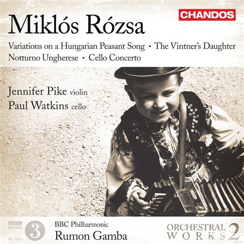 Cover for Rozsa / Pike / Watkins / Bbcp / Rumon Gamba · Orchestral Works 2 (CD) (2011)