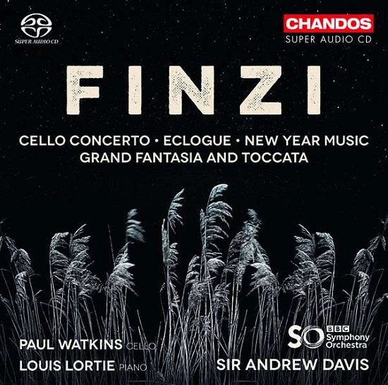 Finzi / Cello Concerto - Watkins / Lortie / Davis - Musik - CHANDOS - 0095115521427 - 31. august 2018