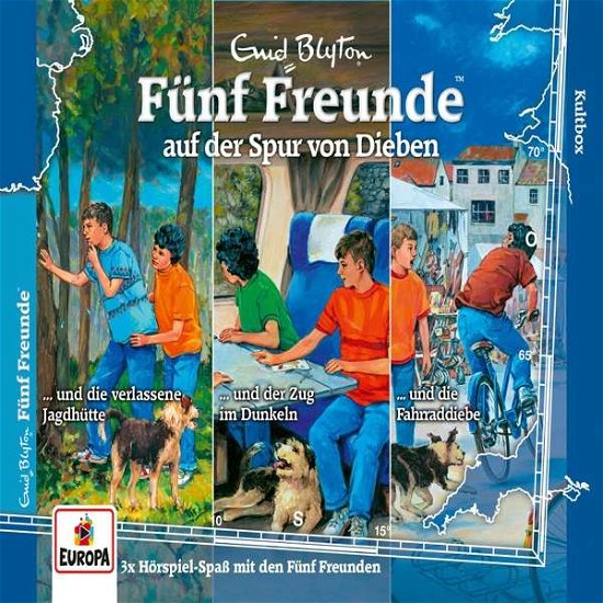 Cover for Fünf Freunde · 036/3er-box-auf Der Spur Von Dieben (Folgen 121,1 (CD) (2020)