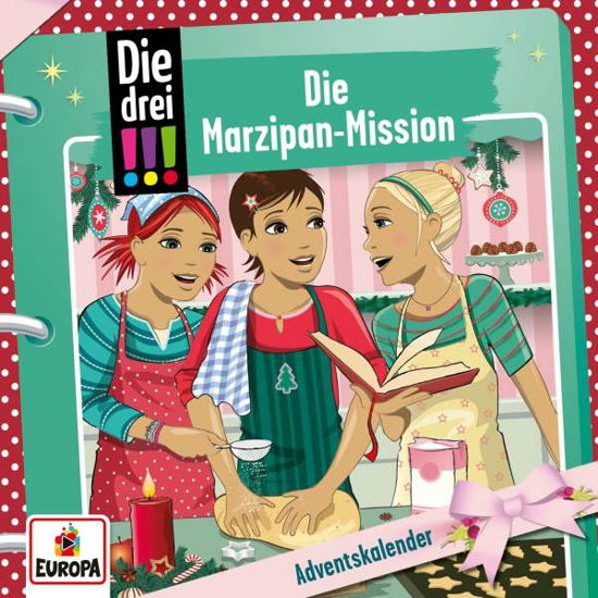 Cover for Die Drei !!! · Adventskalender / Die Marzipan-mission (CD) (2021)