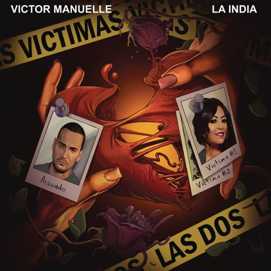 Cover for Manuelle, Victor/La India · Victimas Las Dos (CD) (2021)