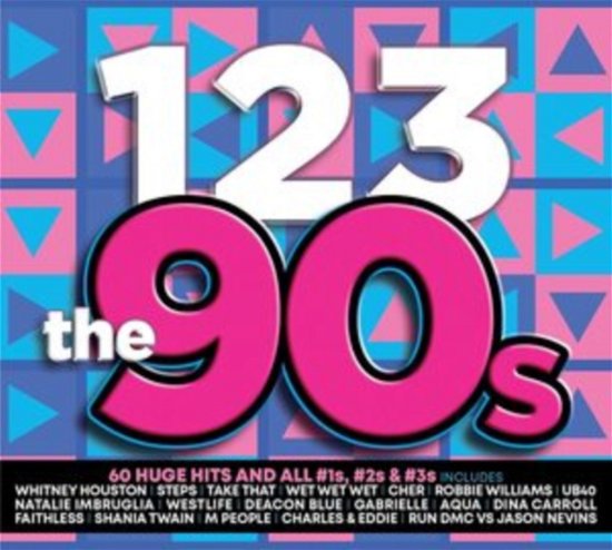 Cover for 123 The 90s (CD) (2022)