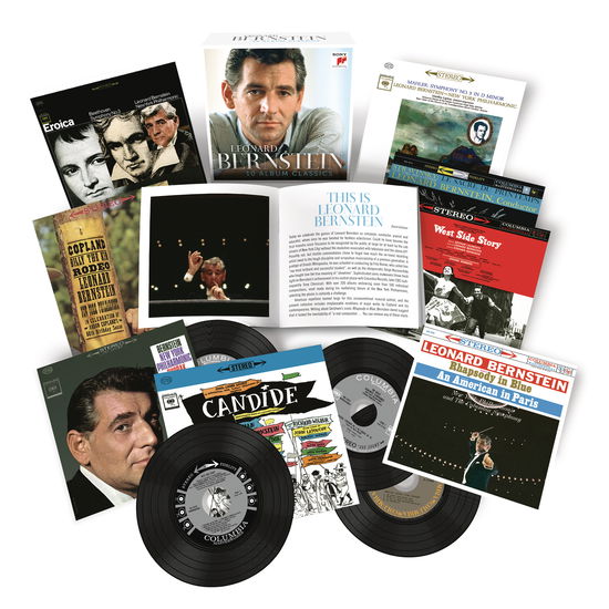 Cover for Leonard Bernstein · Leonard Bernstein - 10 Album Classics (CD) [Remastered edition] (2023)