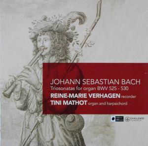 Triosonatas For Organ - Johann Sebastian Bach - Muziek - CHALLENGE - 0608917231427 - 8 januari 2009