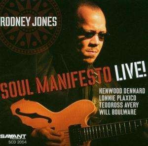 Cover for Rodney Jones · Soul Manifesto Live (CD) (2003)