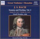 Sonatas & Partitas V.2 - Johann Sebastian Bach - Musiikki - NAXOS - 0636943196427 - maanantai 9. heinäkuuta 2001