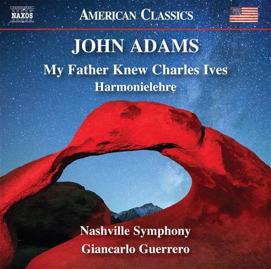 Cover for J. Adams · My Father Knew Charles Ives / Harmonielehre (CD) (2021)