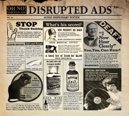 Disrupted Ads - Oh No - Muziek - KASHROC ENT. - 0659123027427 - 29 januari 2013