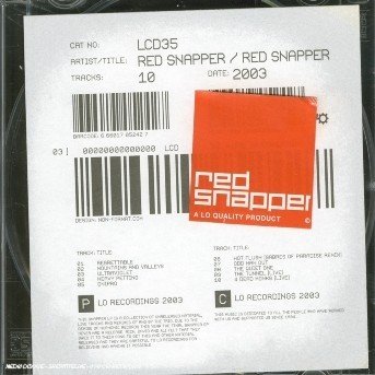 Cover for Red Snapper (CD) [Limited edition] (2008)