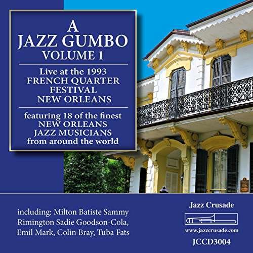 A Jazz Gumbo Volume 1 - Jazz Gumbo Vol 1 / Various - Musiikki - UPBEAT RECORDS - 0712006300427 - perjantai 21. huhtikuuta 2017